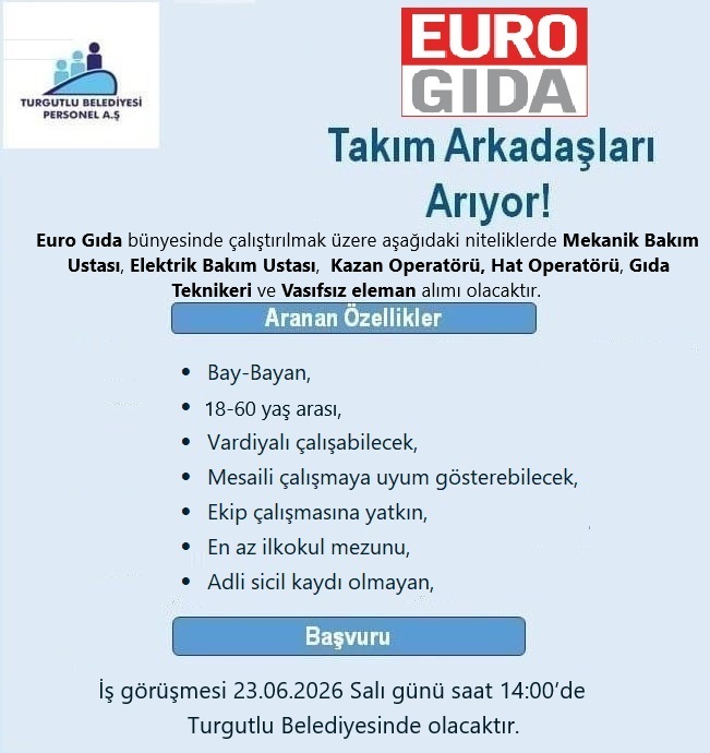 EURO GIDA logosu