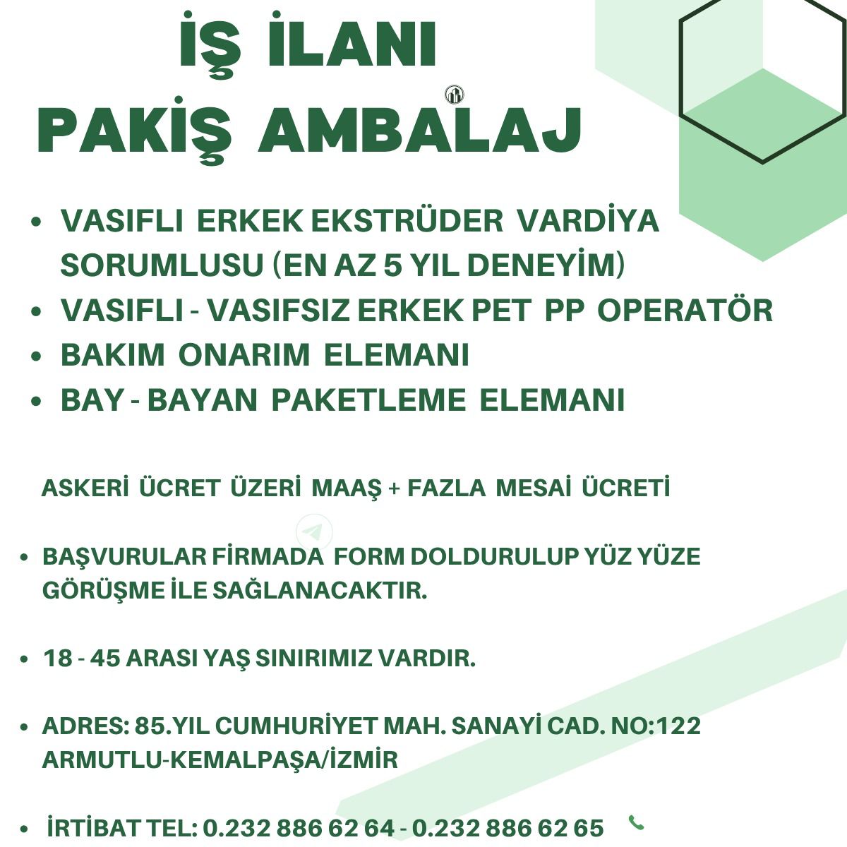 PAKİŞ AMBALAJ logosu