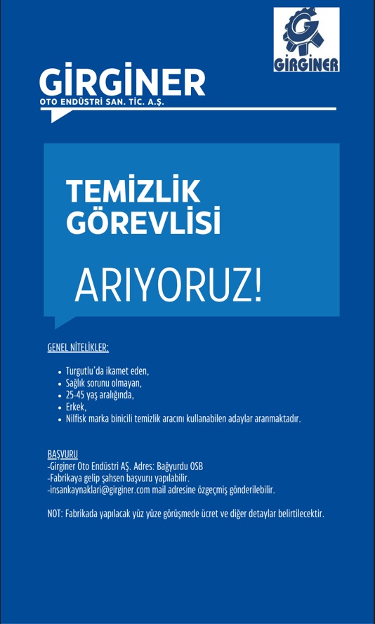 GİRGİNER OTO ENDÜSTRİ logosu