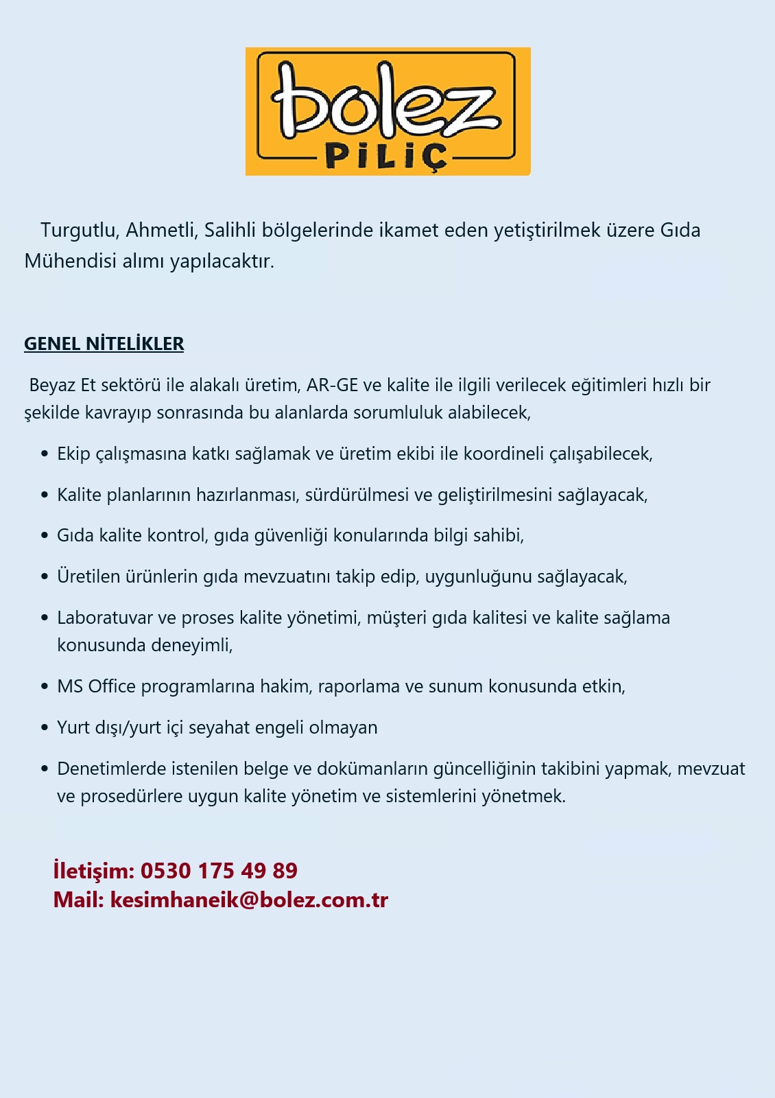 EGE TAV BOLEZ PİLİÇ logosu