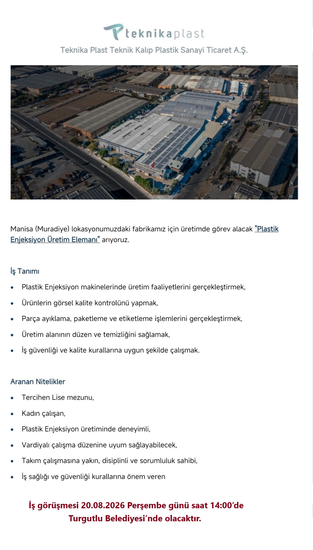 TEKNİKAPLAST logosu