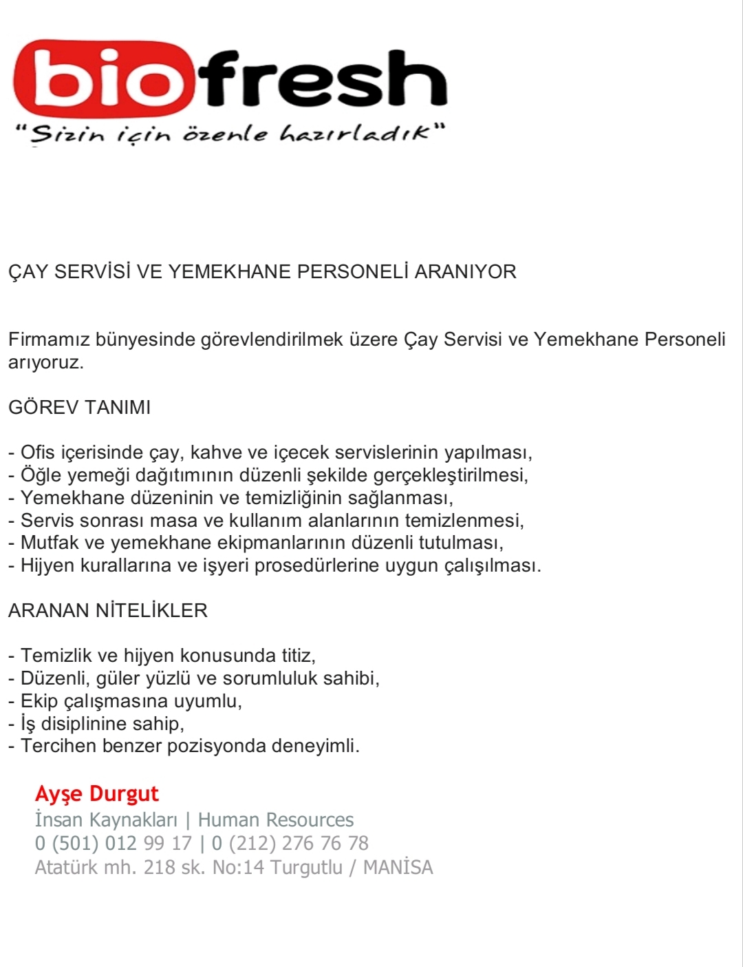 BİOFRESH logosu