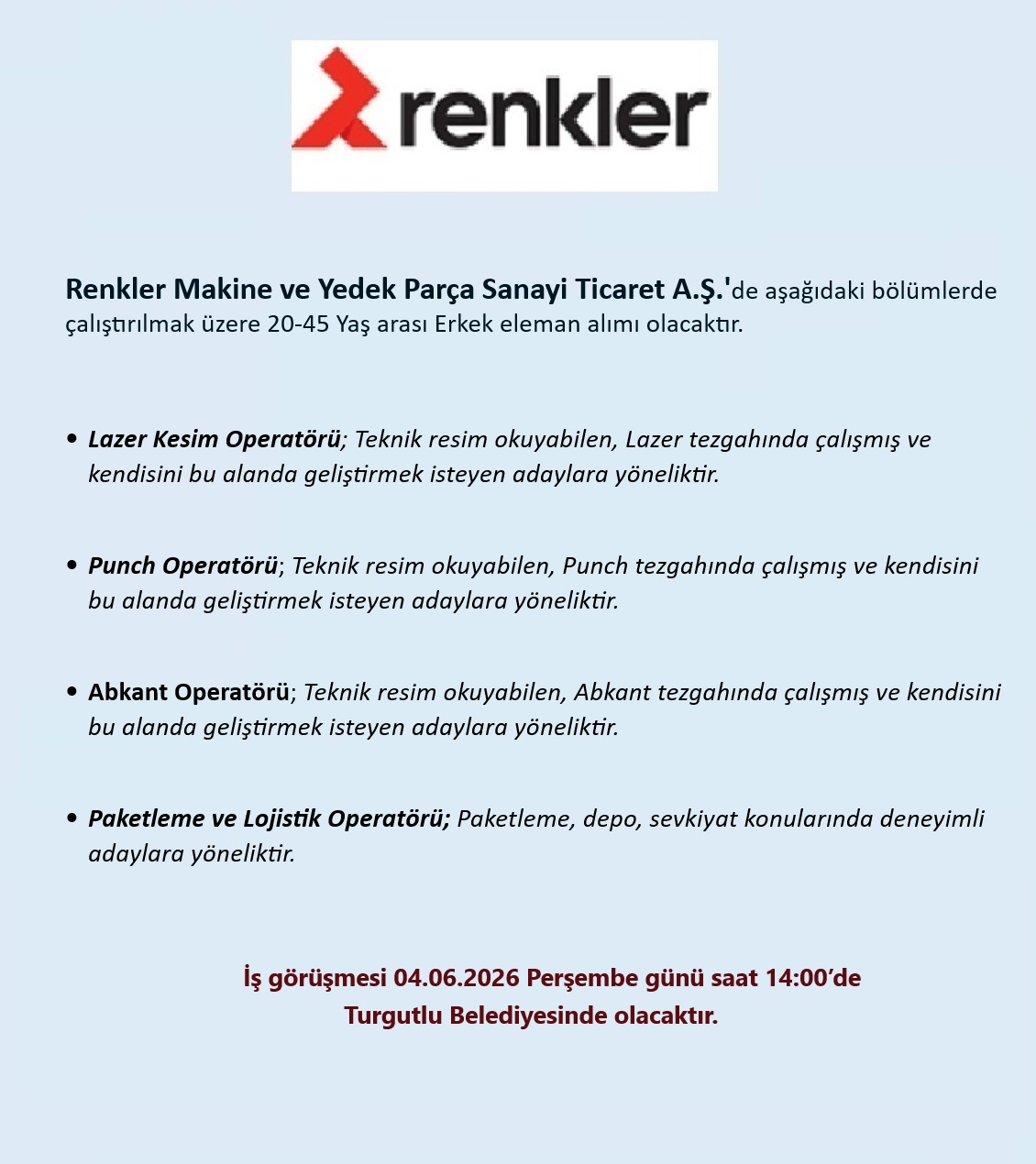 RENKLER MAKİNA
